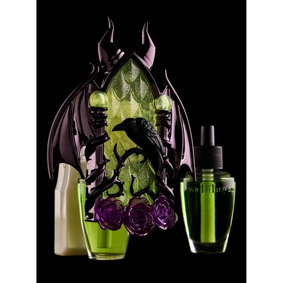 Bath & Body Works-Disney Maleficent Wallflower Nightlight Plug & Refill Included - Picture 2 of 7